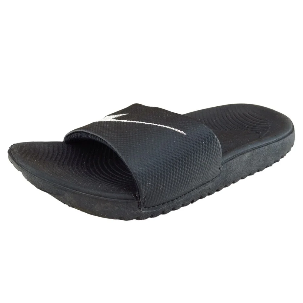 Nike Toddler Unisex 11 Medium Black Slide Synthetic‎